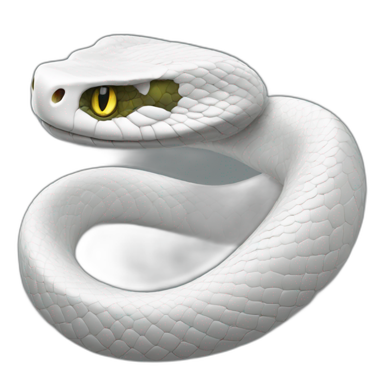 white snake legend | AI Emoji Generator