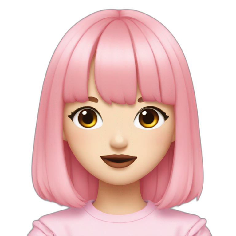 Lalisa Manobal from Blackpink 2016 debut | AI Emoji Generator