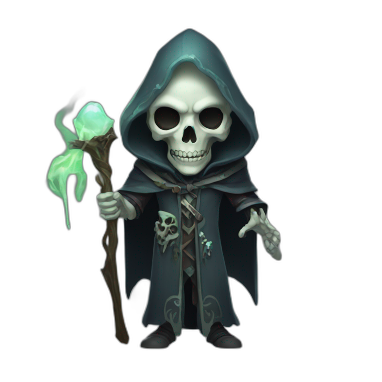 diablo 4 necromancer | AI Emoji Generator