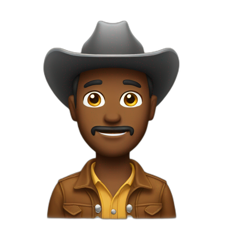 Crying-cowboy | AI Emoji Generator