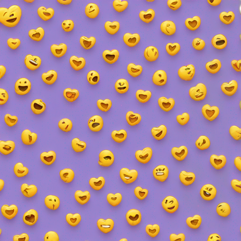 Emoji fall in love deeply | AI Emoji Generator