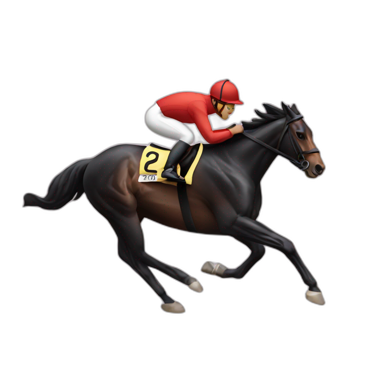 HORSE RACE | AI Emoji Generator