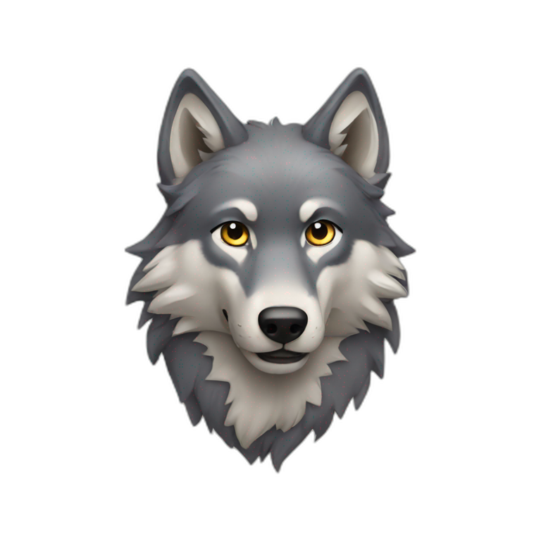 wolf increase | AI Emoji Generator