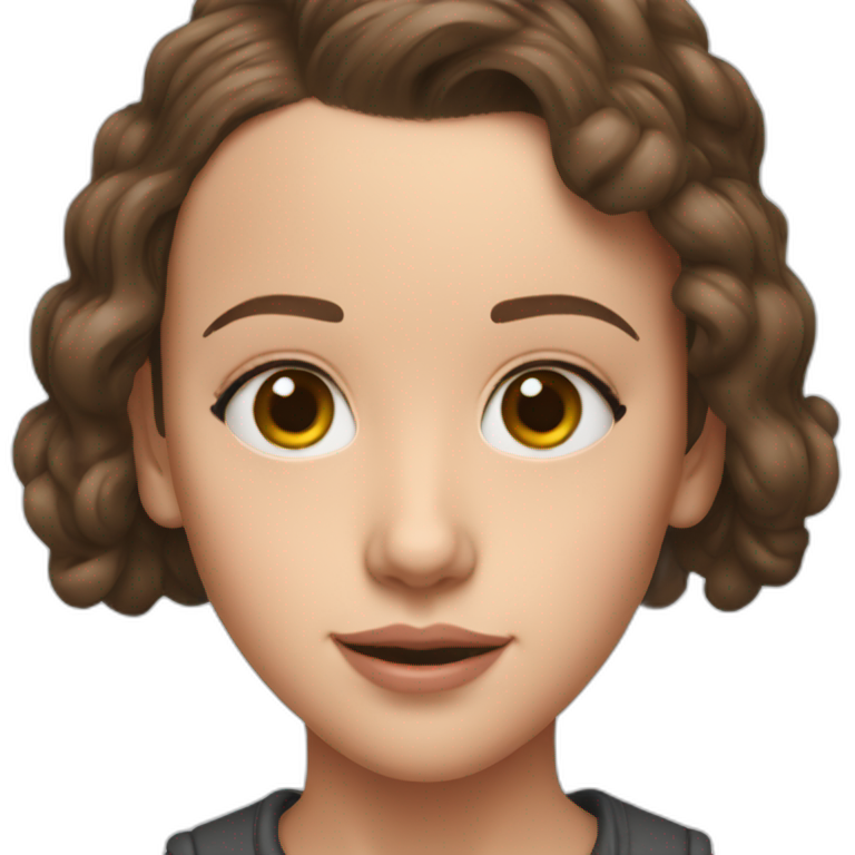 Millie bobby brown | AI Emoji Generator