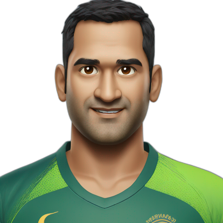 Ms dhoni | AI Emoji Generator