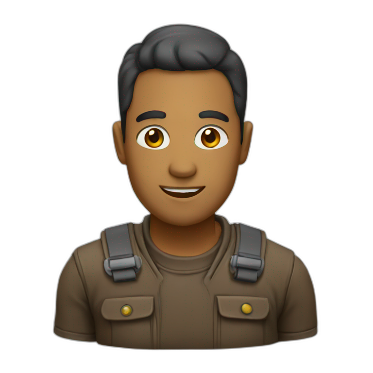 android, programmer, uzbek, man | AI Emoji Generator