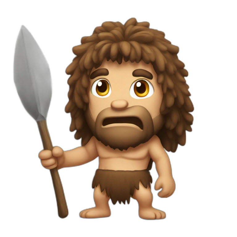 Spongebob Caveman | AI Emoji Generator