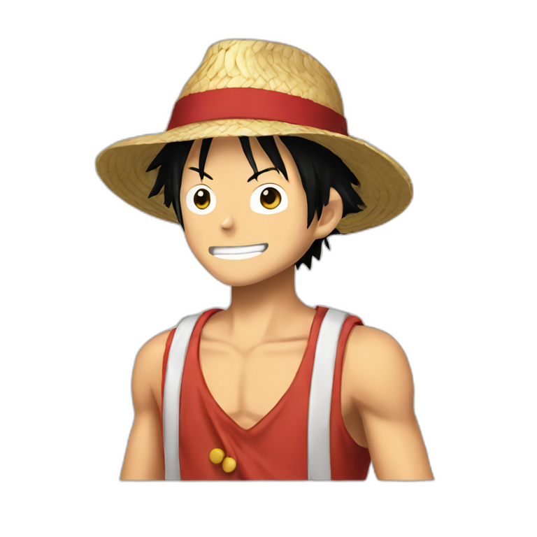 Fusion pikachu luffy hat | AI Emoji Generator