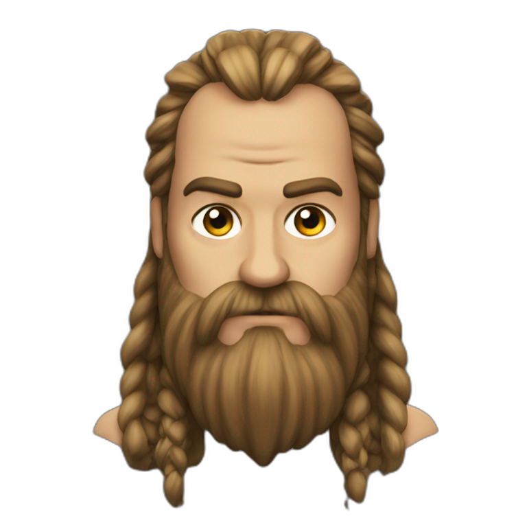 Gimli Dwarf | AI Emoji Generator