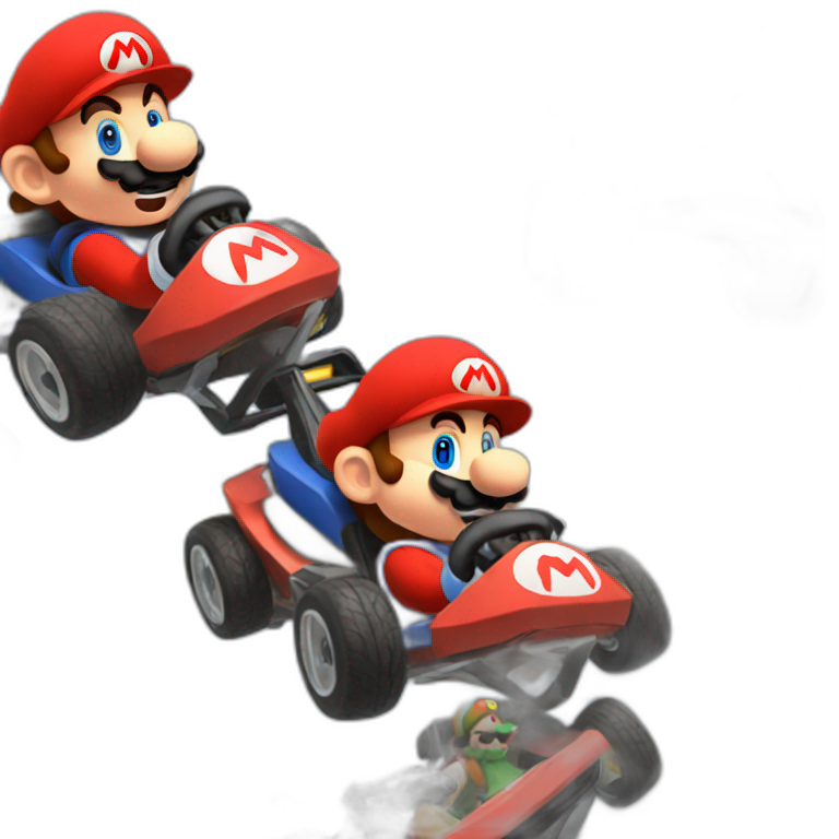 Mario kart | AI Emoji Generator