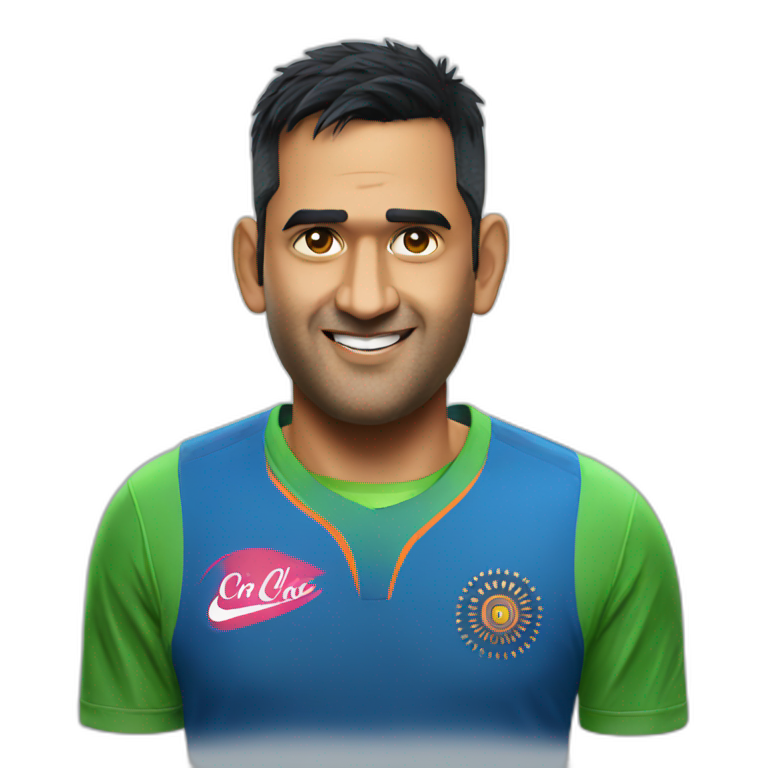 Ms Dhoni | AI Emoji Generator