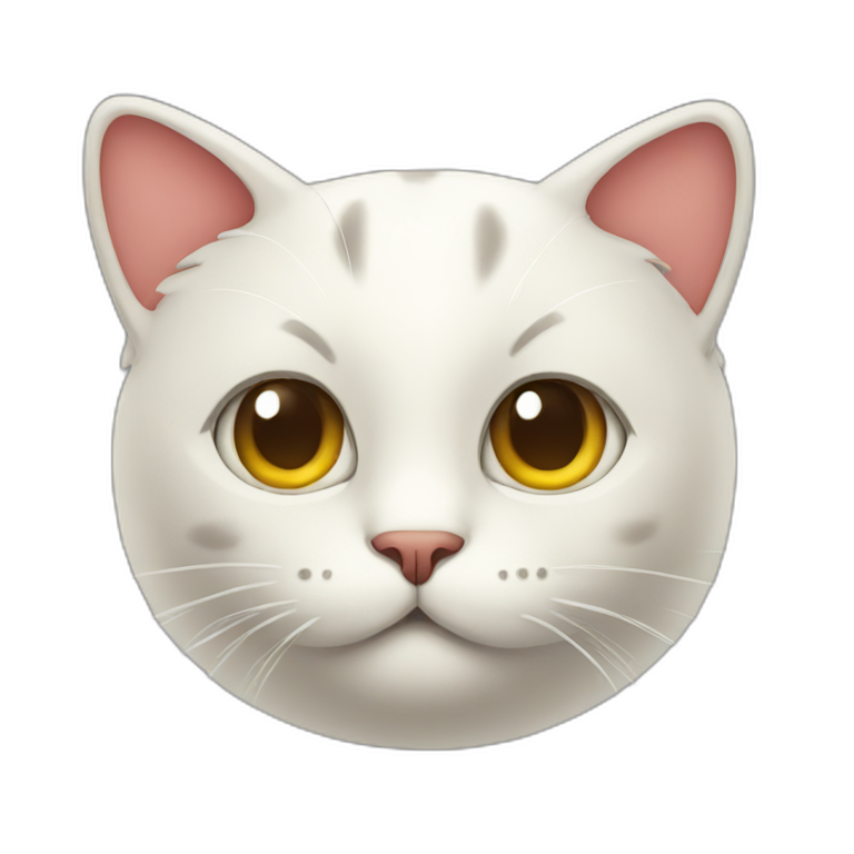 Cat in Apple store | AI Emoji Generator