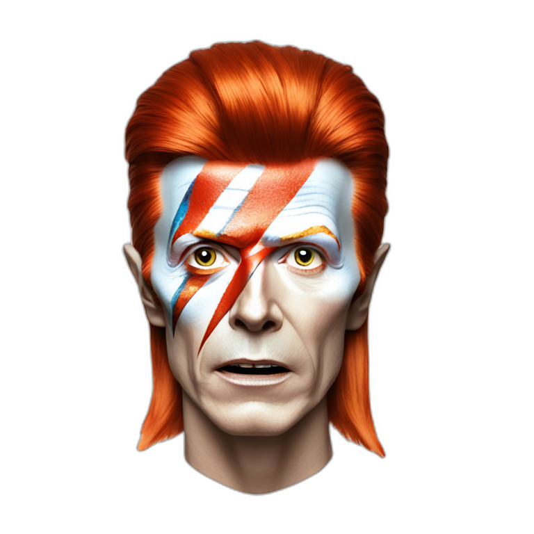 david bowie aladdin sane | AI Emoji Generator