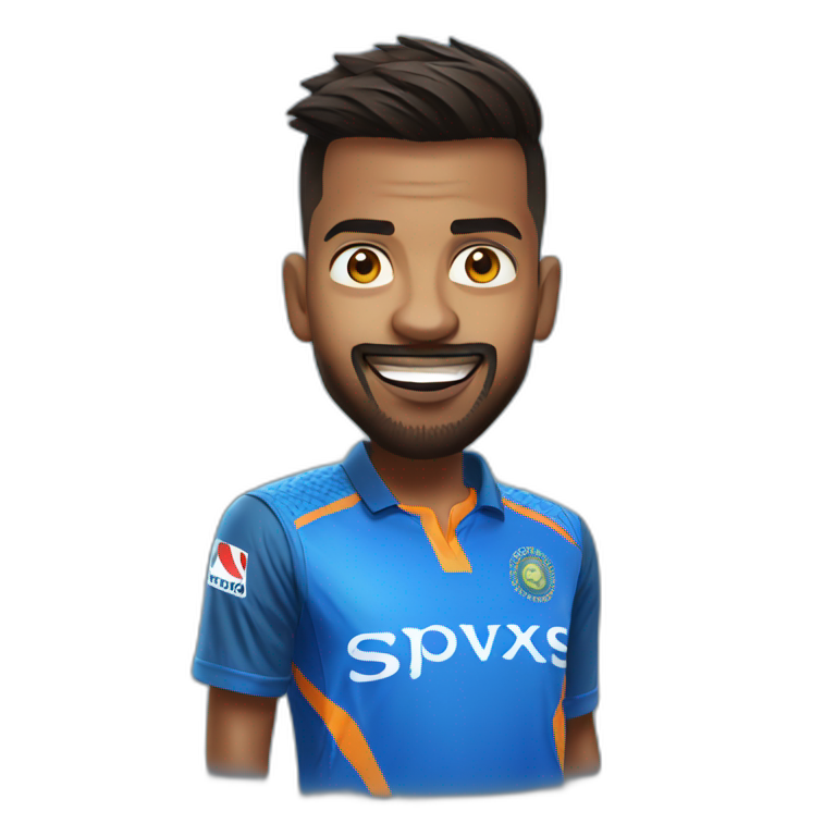 Hardik pandya | AI Emoji Generator