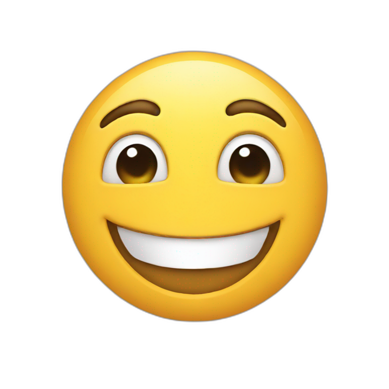 happy basilic | AI Emoji Generator