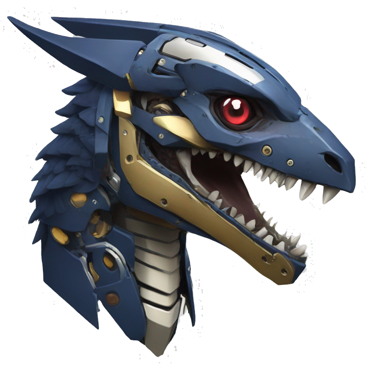 Anthro Futuristic Mechanical Sergal-raptor-nargacuga-vernid | AI Emoji ...