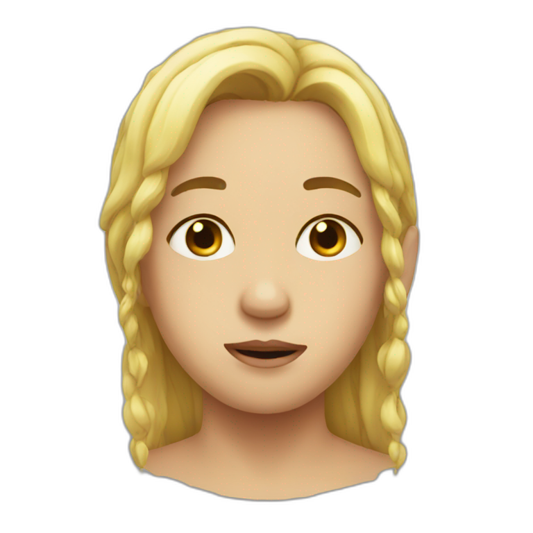 holding back tears | AI Emoji Generator