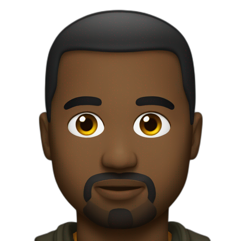 Kanye west | AI Emoji Generator