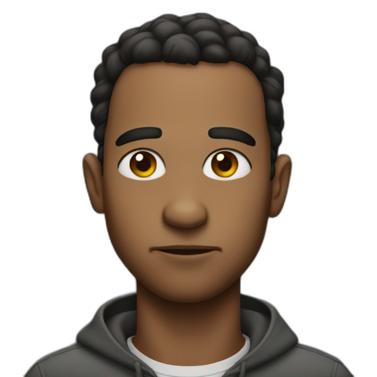 Bombastic side eye | AI Emoji Generator