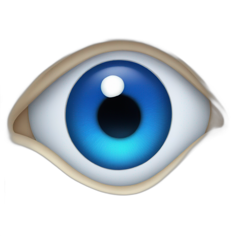 girl in blue eye | AI Emoji Generator