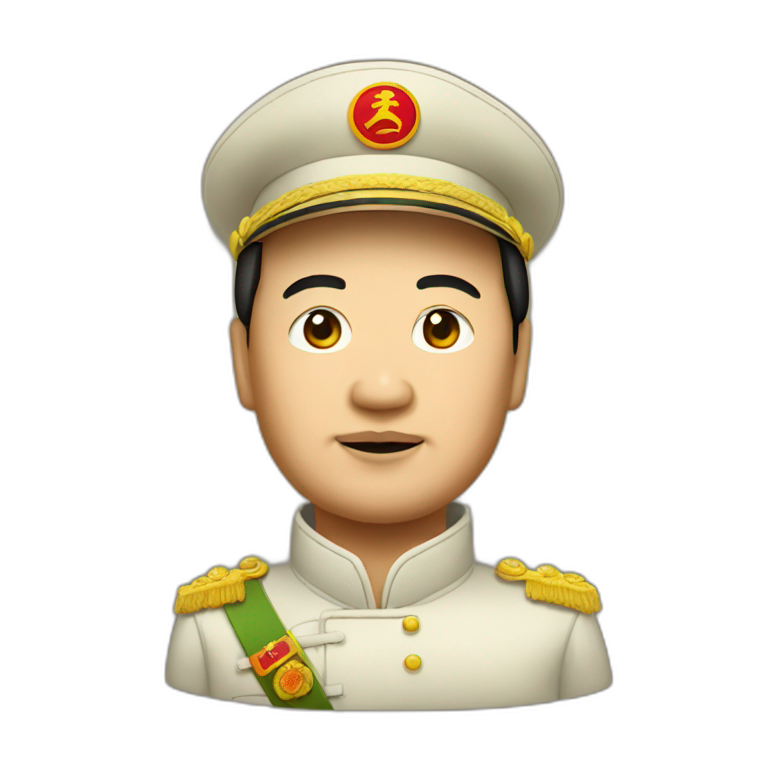 chairman mao zedong looking angry | AI Emoji Generator