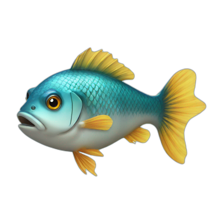 puffper fish face man | AI Emoji Generator