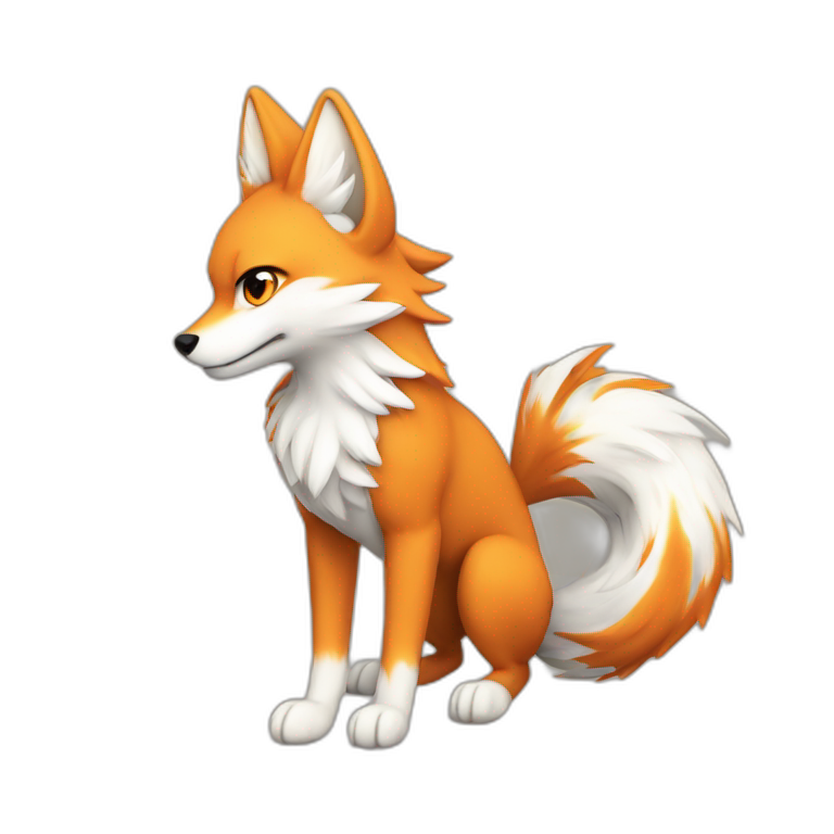 nine-tailed fox | AI Emoji Generator