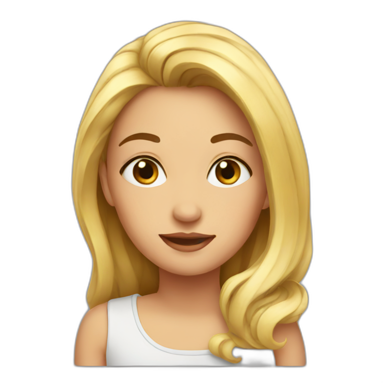 Ava max red hair | AI Emoji Generator