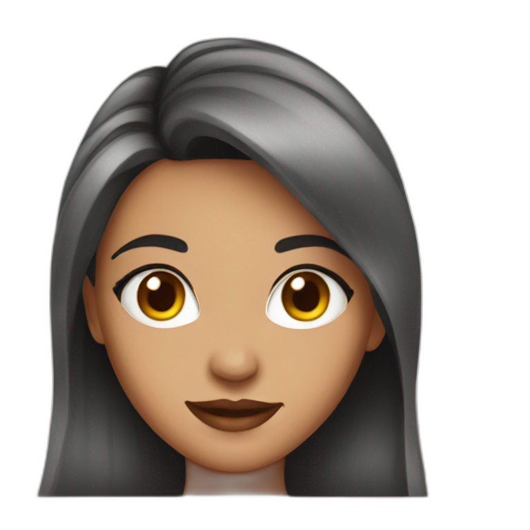 beautiful-girl-gold-shorthair | AI Emoji Generator