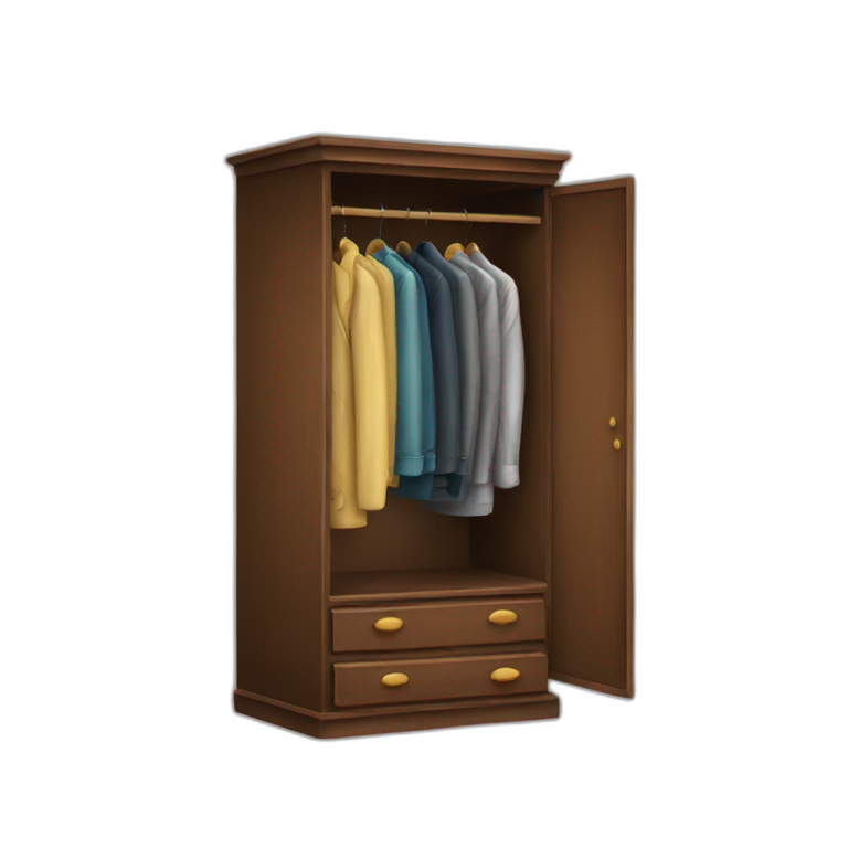 wardrobe | AI Emoji Generator