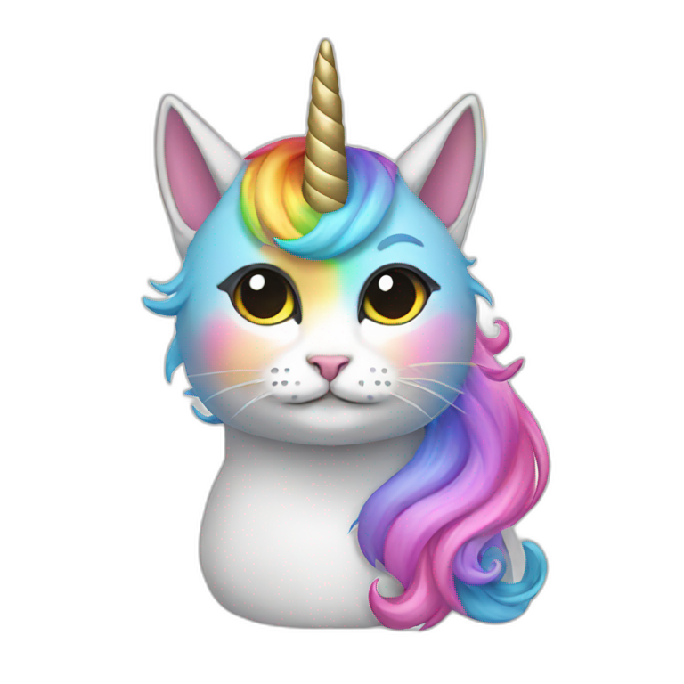 Unicorn Cat Ai Emoji Generator