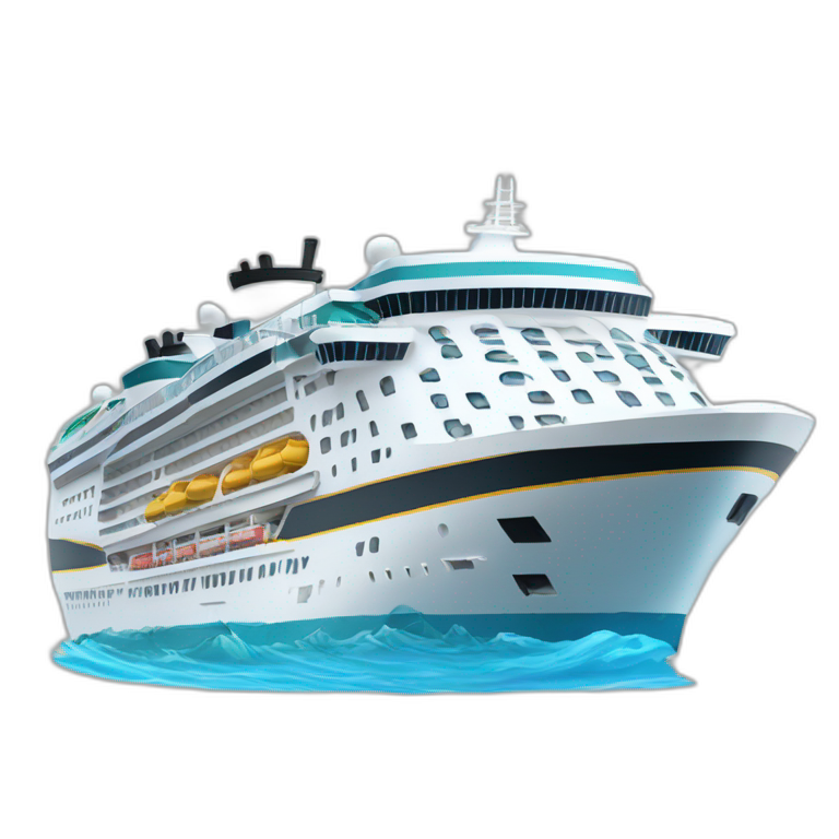 cruise ship | AI Emoji Generator