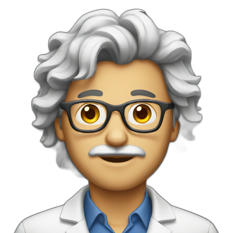 corgi as a scientist | AI Emoji Generator