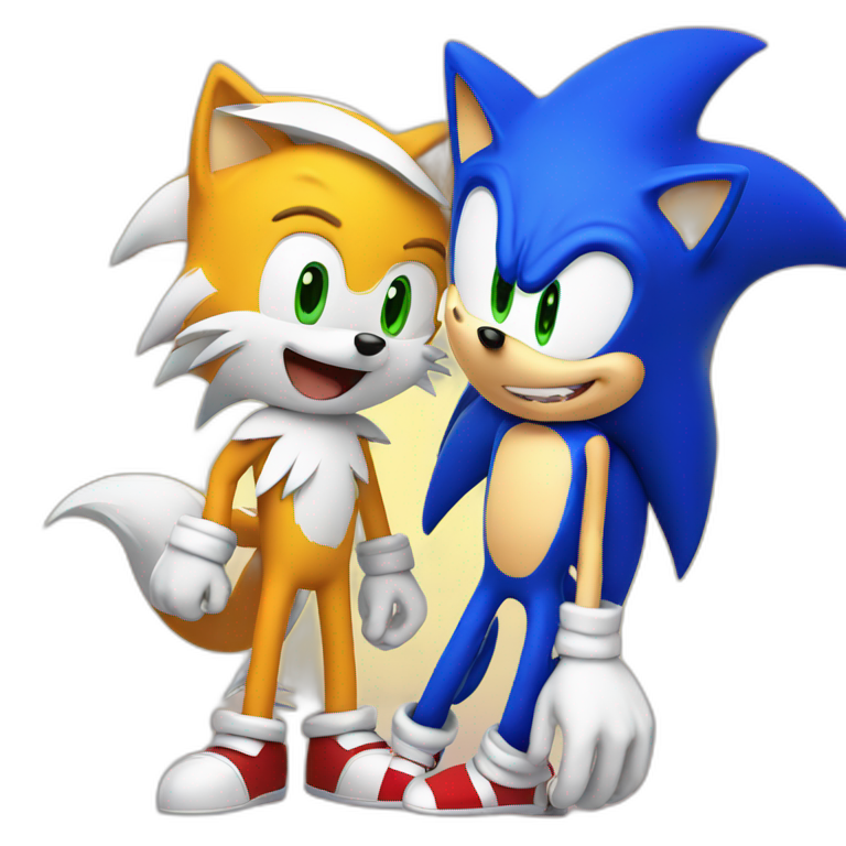 Tails Sonic | AI Emoji Generator