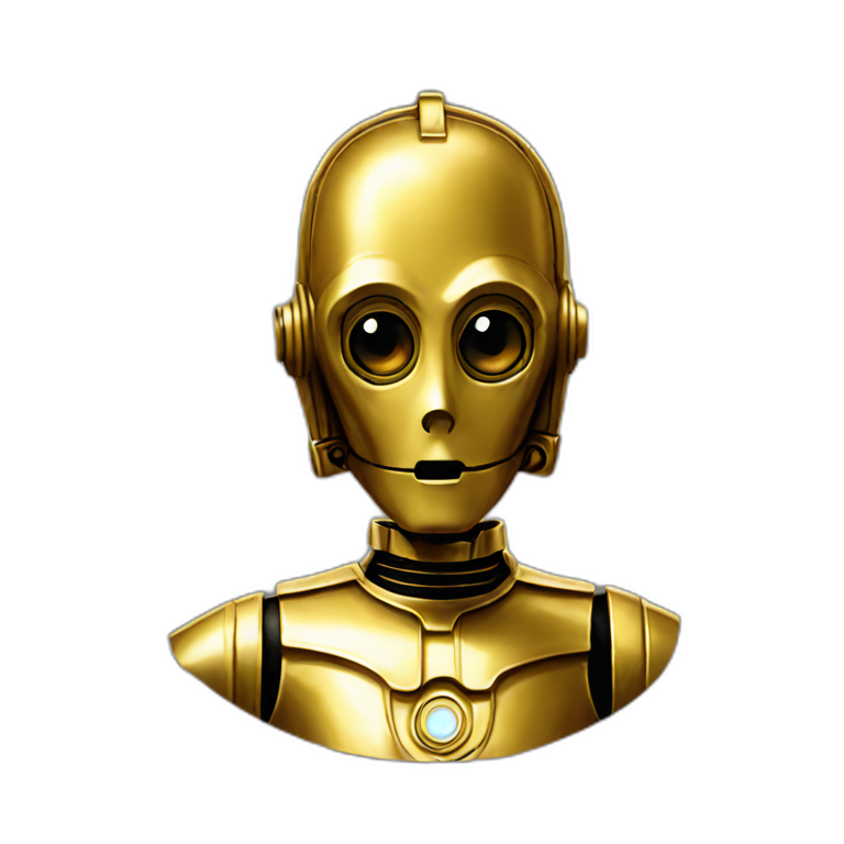 C3PO hand | AI Emoji Generator