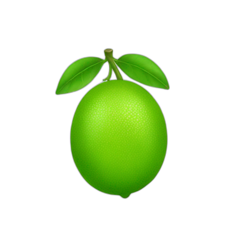 Ice creme lime | AI Emoji Generator