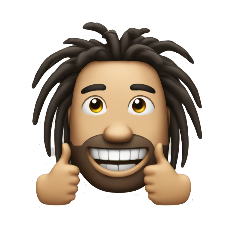 nonchalant dreeadheaad | AI Emoji Generator