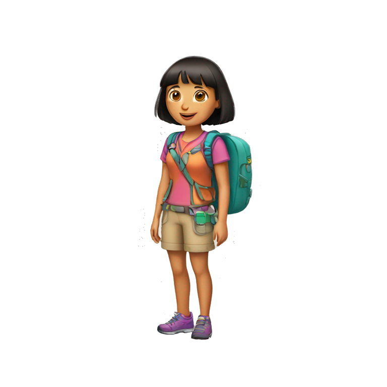 Dora exploradora | AI Emoji Generator