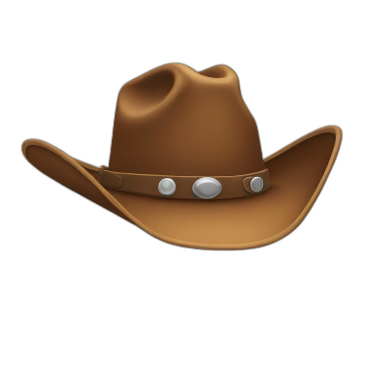 Emoji With Cowboy Hat And Glasses 