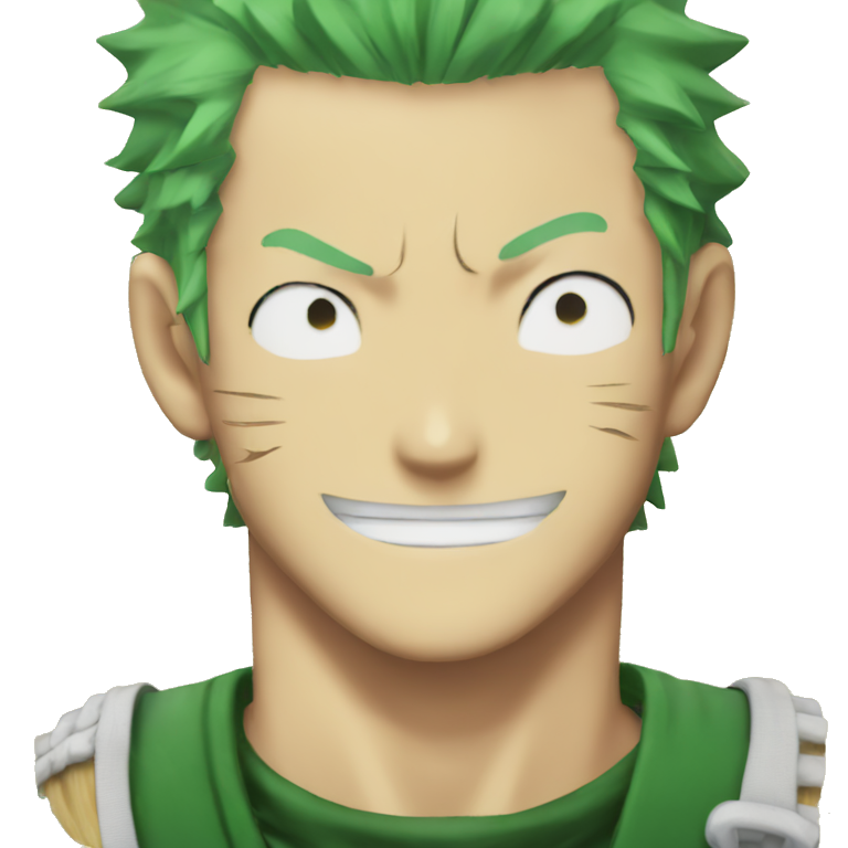 Zoro from one piece | AI Emoji Generator