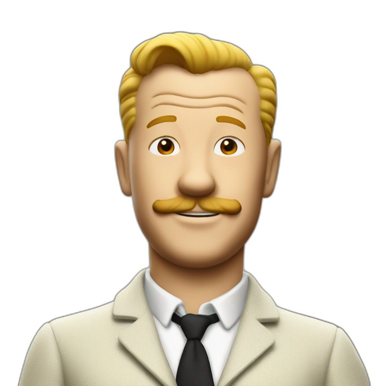 Tintin comics | AI Emoji Generator