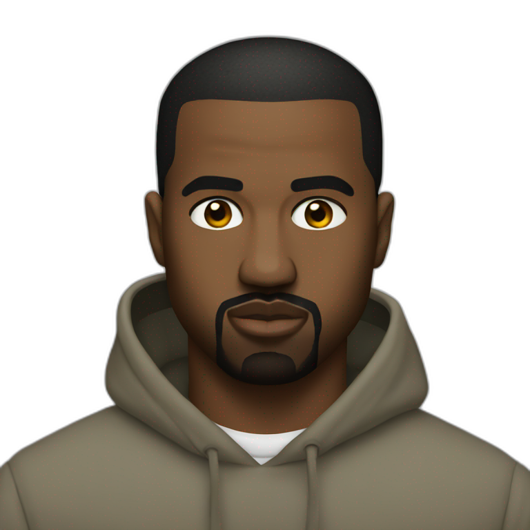 Kanye west | AI Emoji Generator