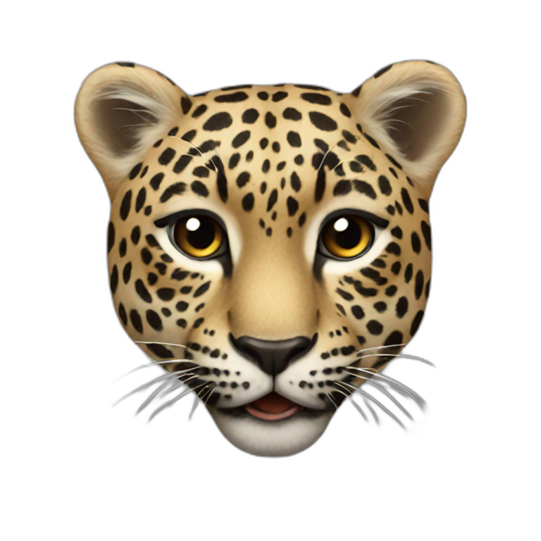 Leopard heart | AI Emoji Generator