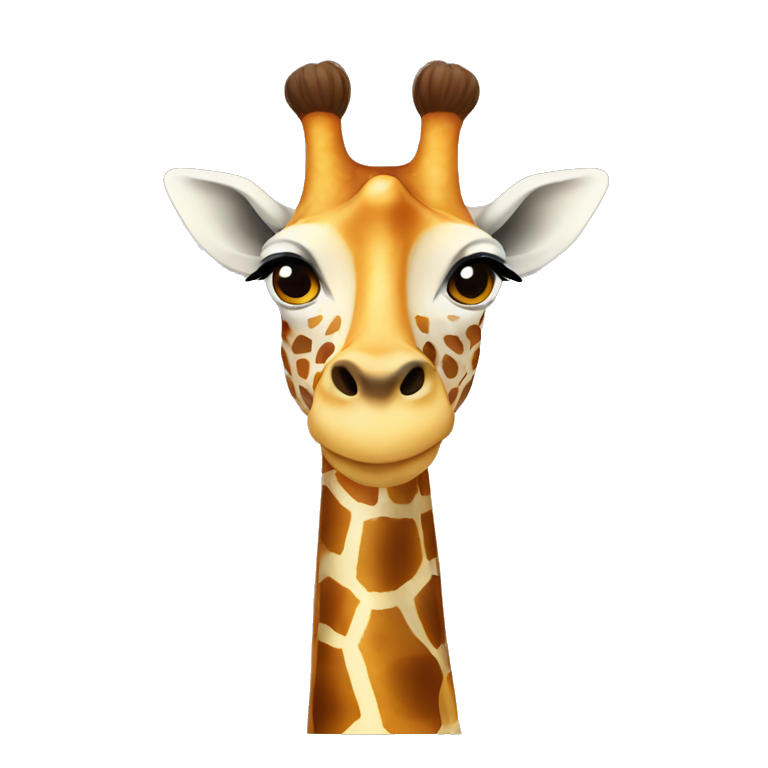 cute cat giraffe | AI Emoji Generator