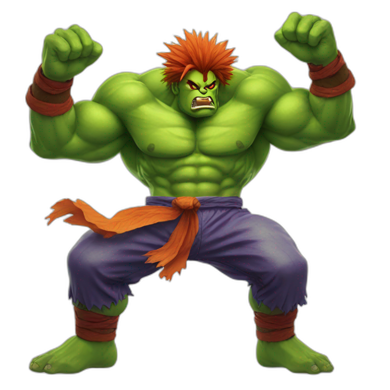 BLANKA SLEEPING | AI Emoji Generator