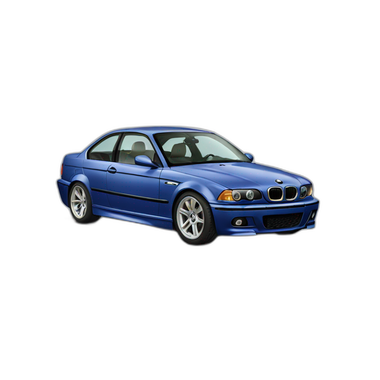 Bmw M3 E46 Gtr Mostwanted Ai Emoji Generator