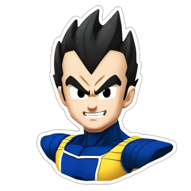 Vegeta Ai Emoji Generator