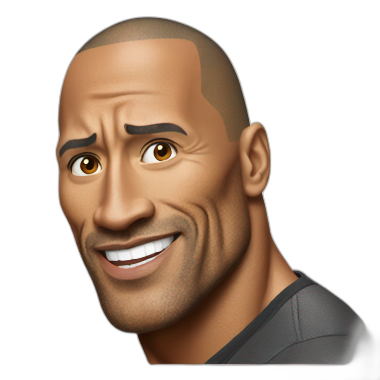 The Rock Dwayne Johnson Iron Man Ai Emoji Generator 