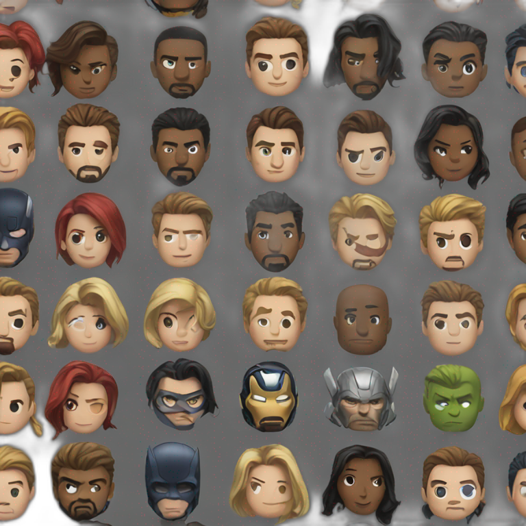 Avengers | AI Emoji Generator