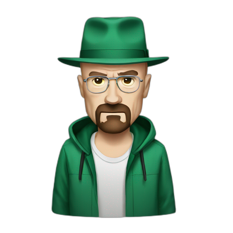 Breaking bad Heisenberg | AI Emoji Generator